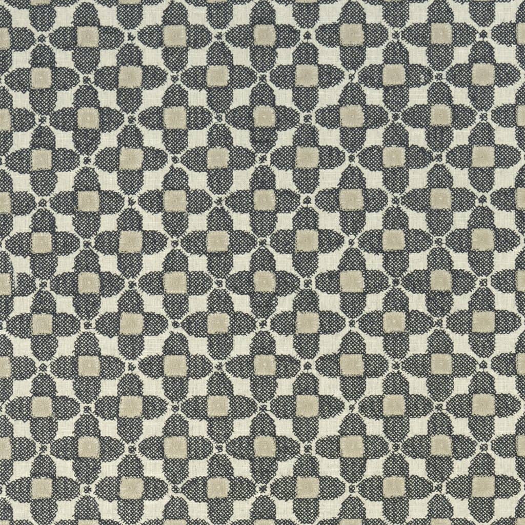 geometric print fabric sample - Blinds Norfolk - Norwich Sunblinds