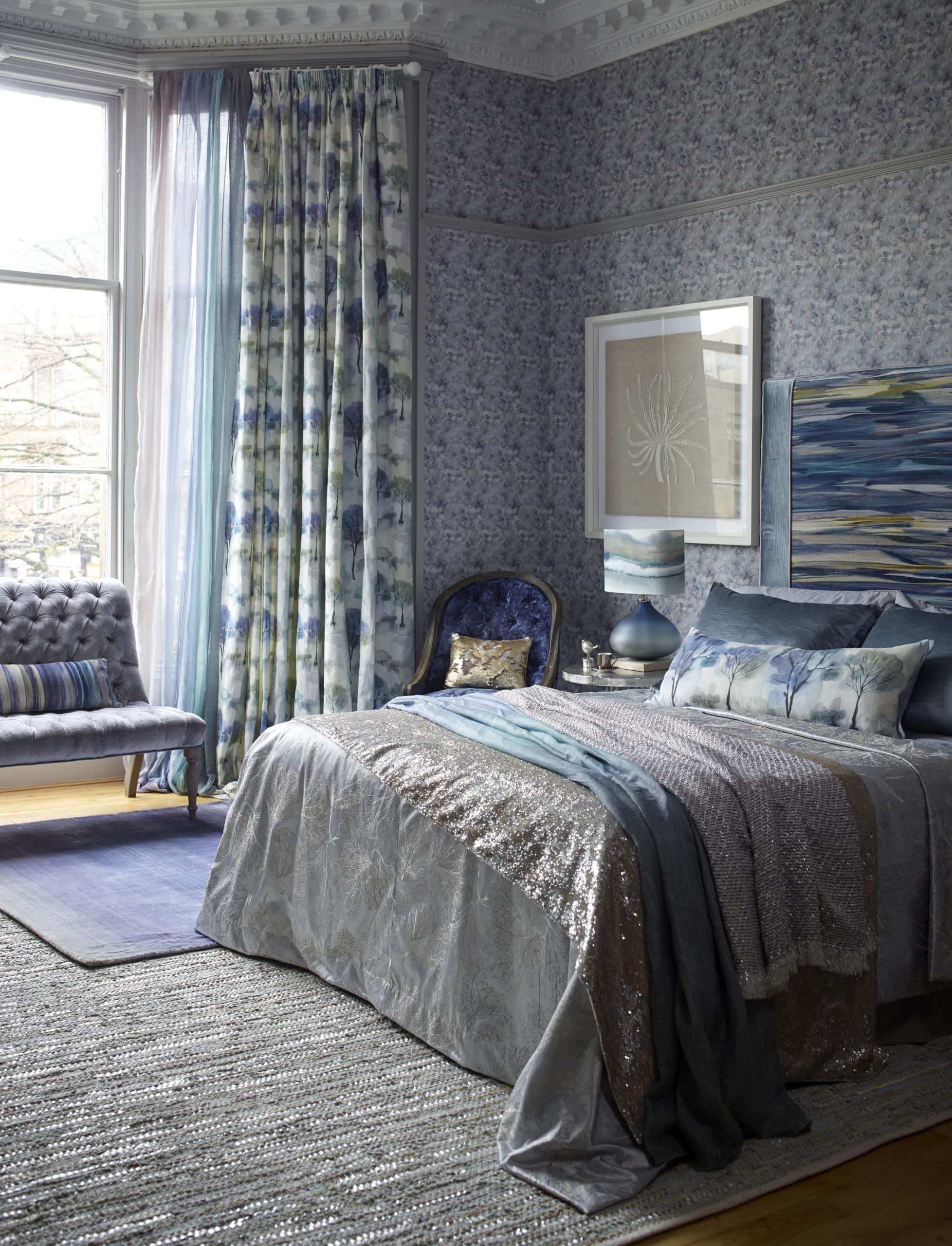 Alchemy Curtains for a bedroom - Curtains Norfolk - Norwich Sunblinds
