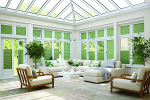 Pleated conservatory blinds - Blinds Norfolk - Norwich Sunblinds