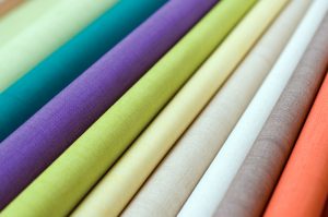 Close up of the Spectrum colours available for blinds - Blinds Norfolk - Norwich Sunblinds