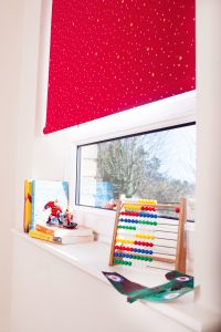 Twinkle Roller blind for child's bedroom - Blinds Norfolk - Norwich Sunblinds