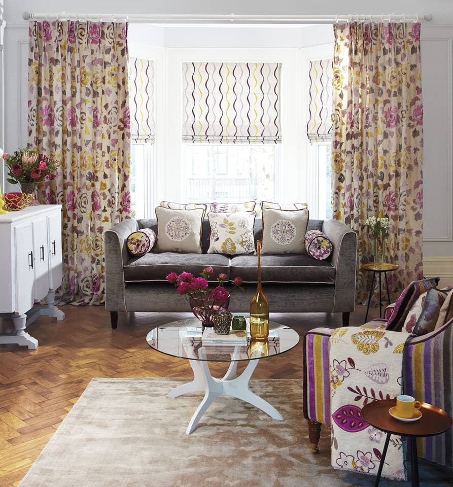 Living Room blinds and curtains - Blinds Norfolk - Norwich Sunblinds