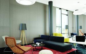 Vertical Blinds in a commercial setting - Blinds Norfolk - Norwich Sunblinds