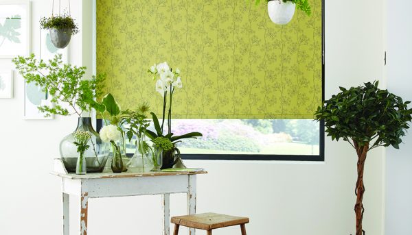 Ayana fabric design on made to measure roller blind - Blinds Norfolk - Norwich Sunblinds
