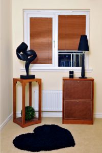 Perfect Fit Blinds fitted into a living room - Blinds Norfolk - Norwich Sunblinds
