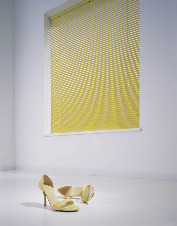Venetian blind in shades of yellow - Blinds Norfolk - Norwich Sunblinds