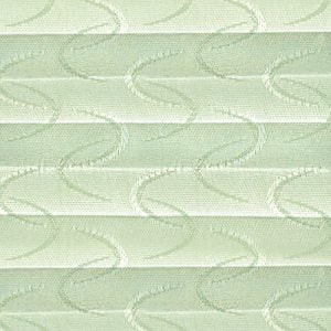 Digital fabric sample - pleated blind fabric in emerald - Norwich Sunblinds