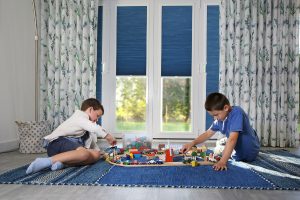 Blue Perfect fit blinds - Blinds Norfolk - Norwich Sunblinds