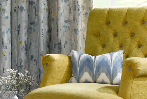 Silver curtains. - Curtains Norfolk - Norwich Sunblinds