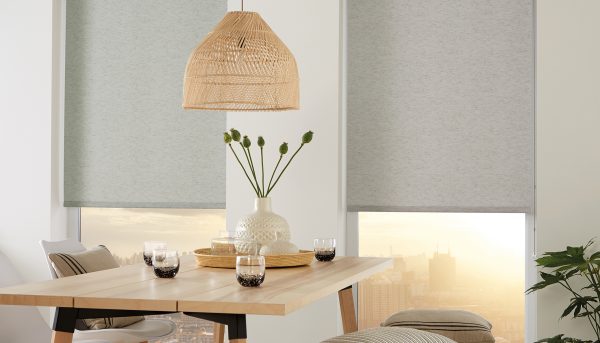 Opt for simple yet stylish interiors Roller blinds in Linara Birch fabric - Blinds Norfolk - Norwich Sunblinds
