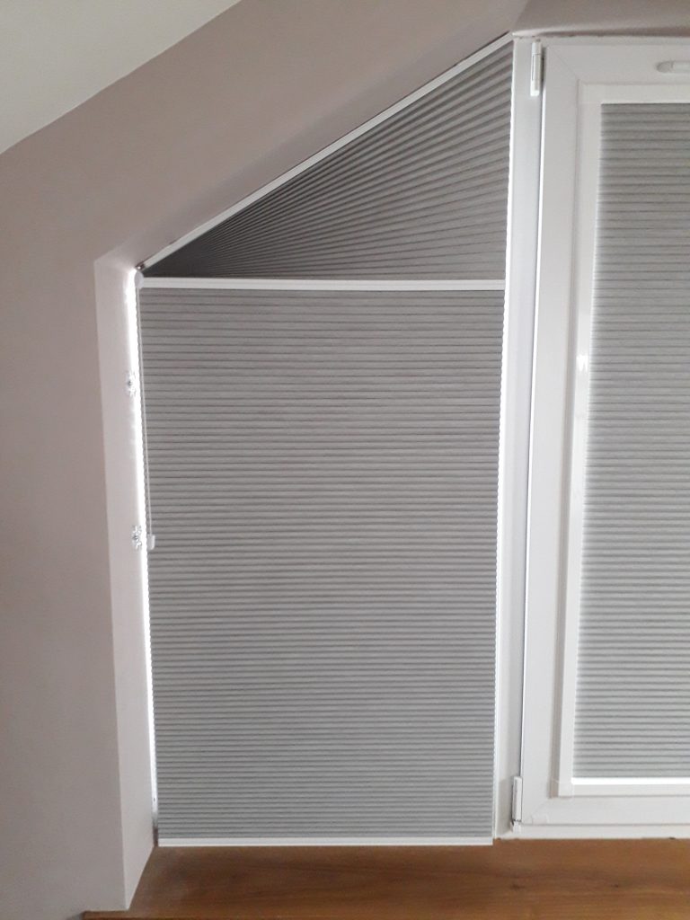 Pleated blinds by Norwich Sunblinds