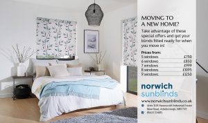 Special offers for New Home Owners from Norwich Sunblinds