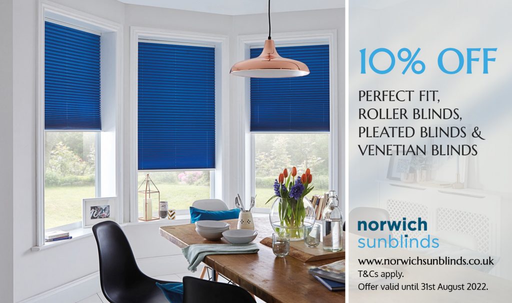 Perfect Fit Blinds from Norwich Sunblinds