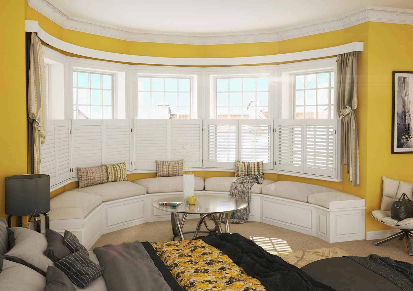 Blinds and Curtains for Bay Windows
