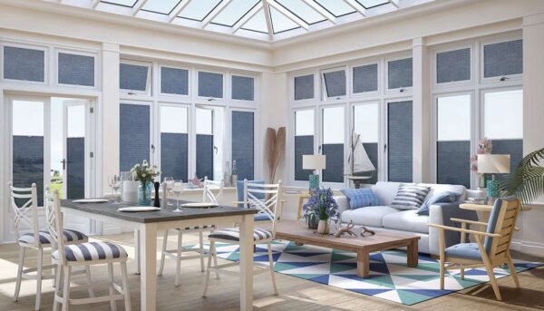 These perfect blinds are perfectly suited for conservatory windows and doors
